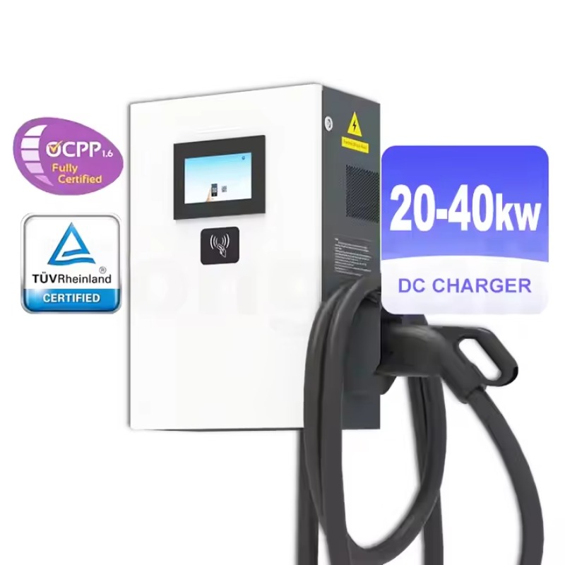 Dc Fast Charger 30Kw Wallbox Commercial - شاحن سيارة كهربائي DC Wallbox بقدرة