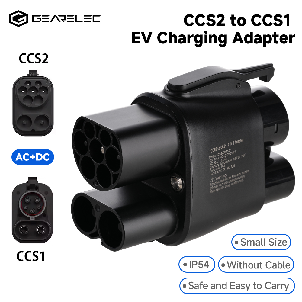 Ccs2 To Ccs1 Fast Charge Adapter 250Kw - GEARELEC CCS2 إلى CCS1 محول تيار