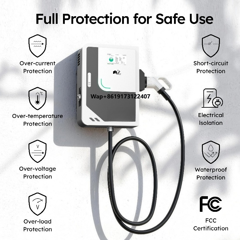 Dc Fast Charger 30Kw Wallbox Commercial - شاحن سيارات كهربائية PENODA بقدرة 30