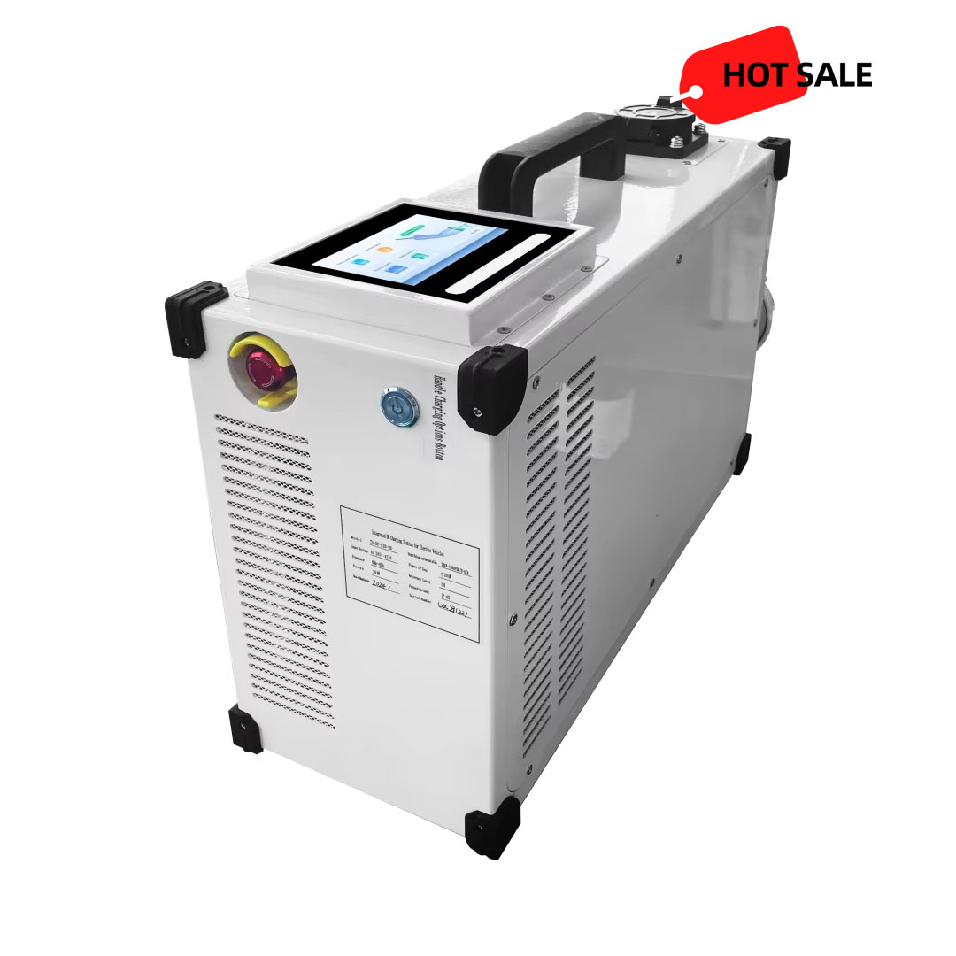 Portable Dc Fast Charger 20Kw Ccs2 - شاحن سريع محمول للسيارات الكهربائية بقدرة