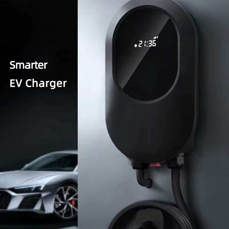 22Kw Wallbox Type 2 Ocpp Rfid - محطة شحن منزلية مثبتة على الحائط