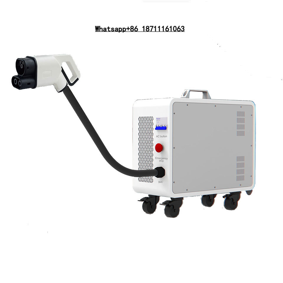 Portable Dc Fast Charger 20Kw Ccs2 - شاحن سيارات كهربائية متنقل أحادي بقدرة