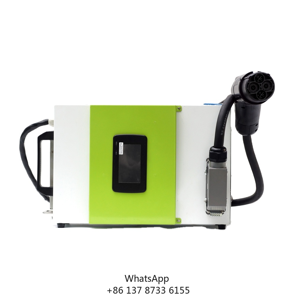 Portable Dc Fast Charger 20Kw Ccs2 - محطة شحن متنقلة للمركبات الكهربائية بقدرة