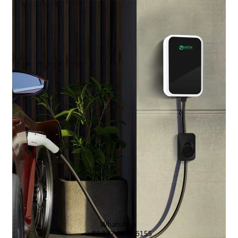 محطة شحن سيارات كهربائية ذكية  - مراجعة 22Kw Wallbox Type 2 Ocpp Rfid وسعره