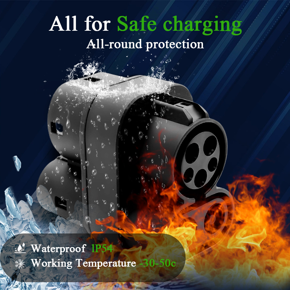 محول شحن السيارات الكهربائية م - مراجعة Ccs2 To Ccs1 Fast Charge Adapter 250Kw وسعره