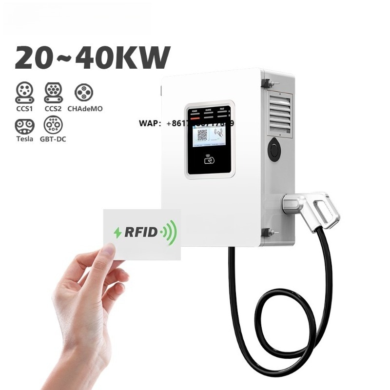 شاحن سيارات كهربائية سريع بقدر - مراجعة Dc Fast Charger 30Kw Wallbox Commercial وسعره