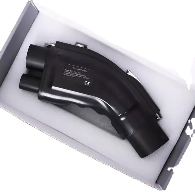 محول شحن سريع للسيارات الكهربا - مراجعة Gb/T To Ccs2 200A Fast Charging Adapter وسعره