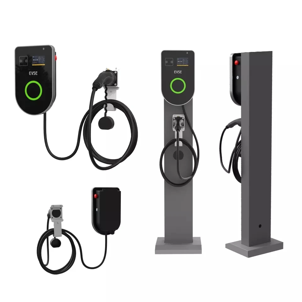 شاحن EV OCPP نوع 2 كابل شحن 11 - مراجعة 22Kw Wallbox Type 2 Ocpp Rfid وسعره