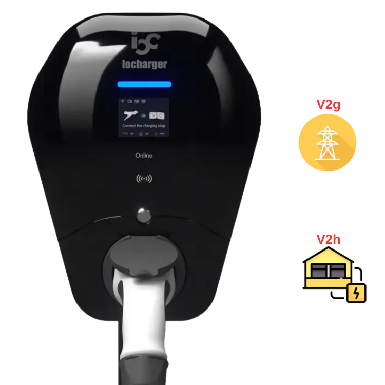 شاحن منزلي للسيارات الكهربائية - مراجعة V2H Bidirectional Ev Charger 7Kw وسعره