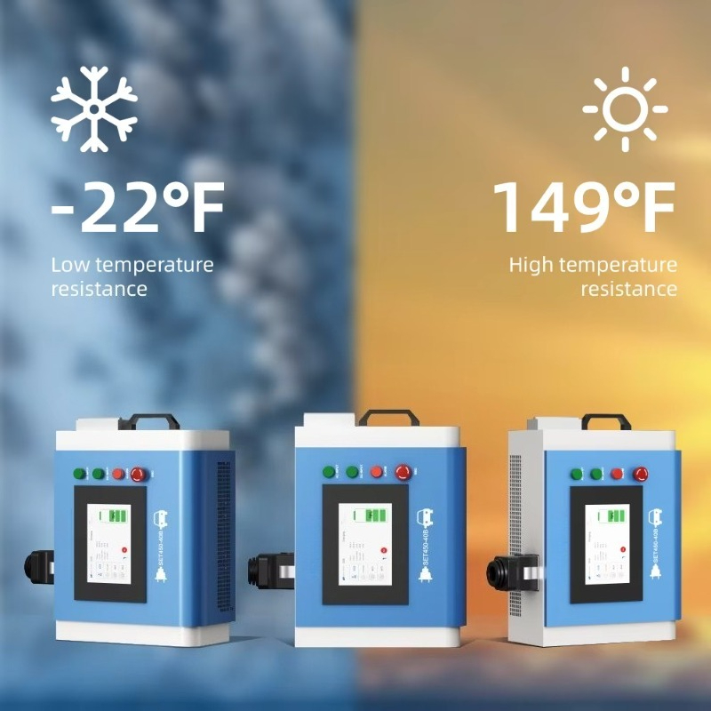 شاحن سيارات كهربائية محمول للا - مراجعة Portable Dc Fast Charger 20Kw Ccs2 وسعره