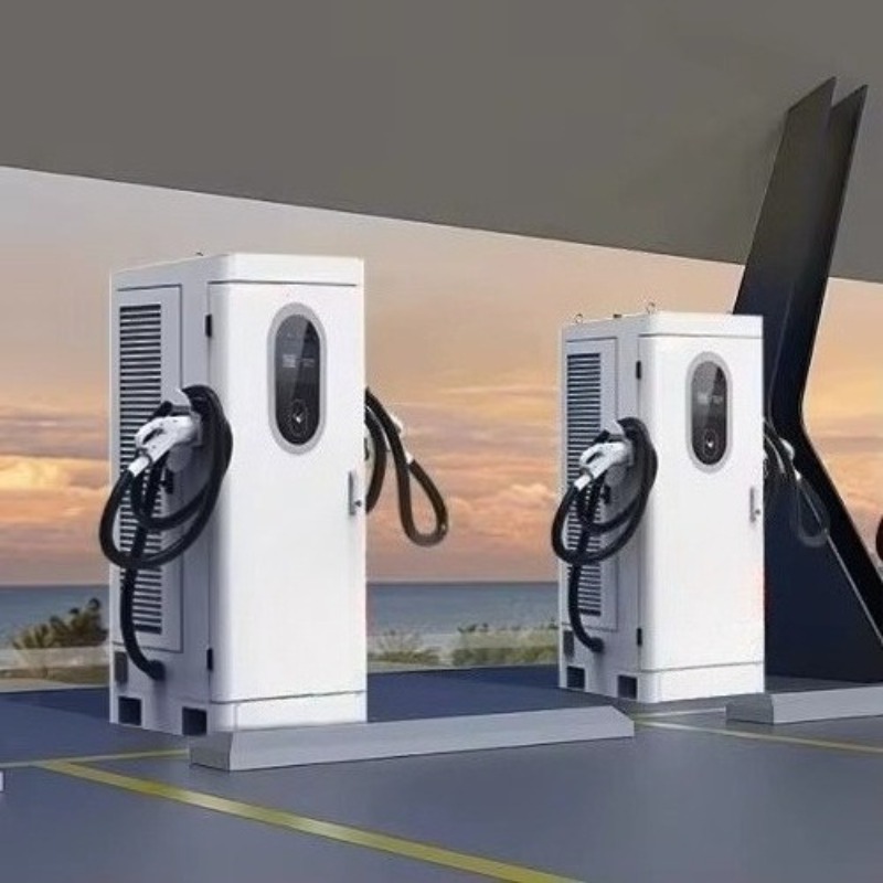 محطة شحن سيارات كهربائية AC DC - مراجعة Portable Dc Fast Charger 20Kw Ccs2 وسعره