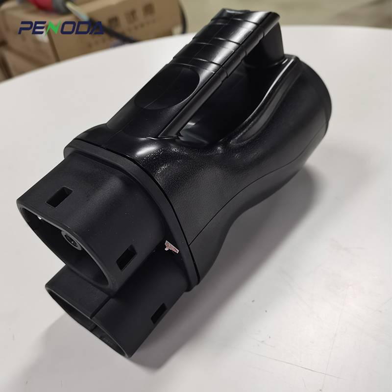 محول شحن سريع PENODA EV مقاوم  - مراجعة Gb/T To Ccs2 200A Fast Charging Adapter وسعره