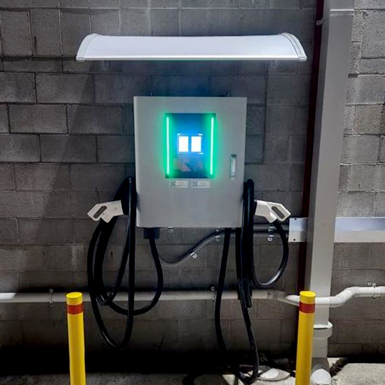محطة شحن سيارات كهربائية تجاري - مراجعة Dc Fast Charger 30Kw Wallbox Commercial وسعره