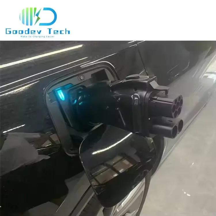 شاحن سيارات كهربائية تيار مستم - مراجعة Gb/T To Ccs2 200A Fast Charging Adapter وسعره