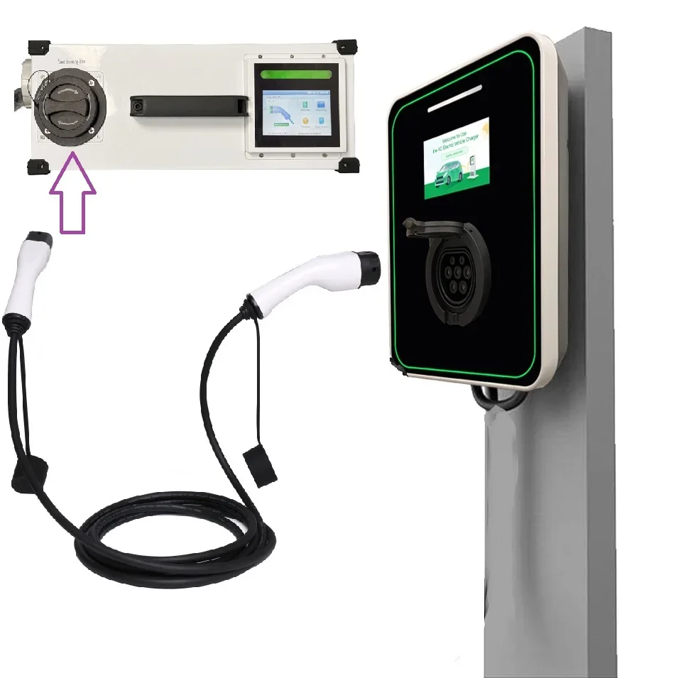 محطة شحن سريعة محمولة للسيارات - مراجعة Portable Dc Fast Charger 20Kw Ccs2 وسعره