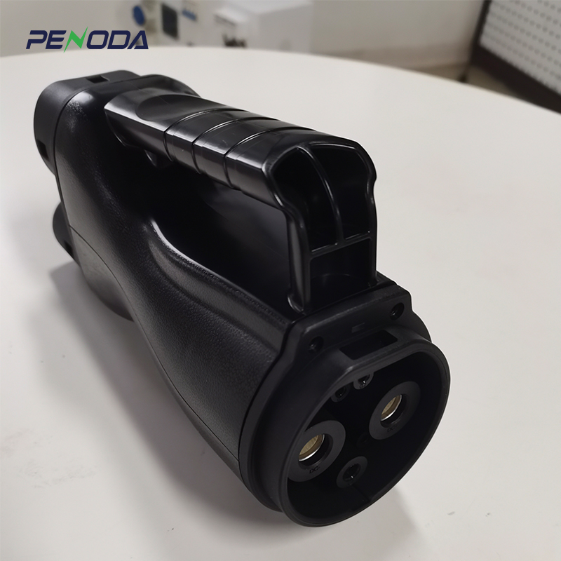 شاحن سيارات كهربائية PENODA EV - مراجعة Gb/T To Ccs2 200A Fast Charging Adapter وسعره