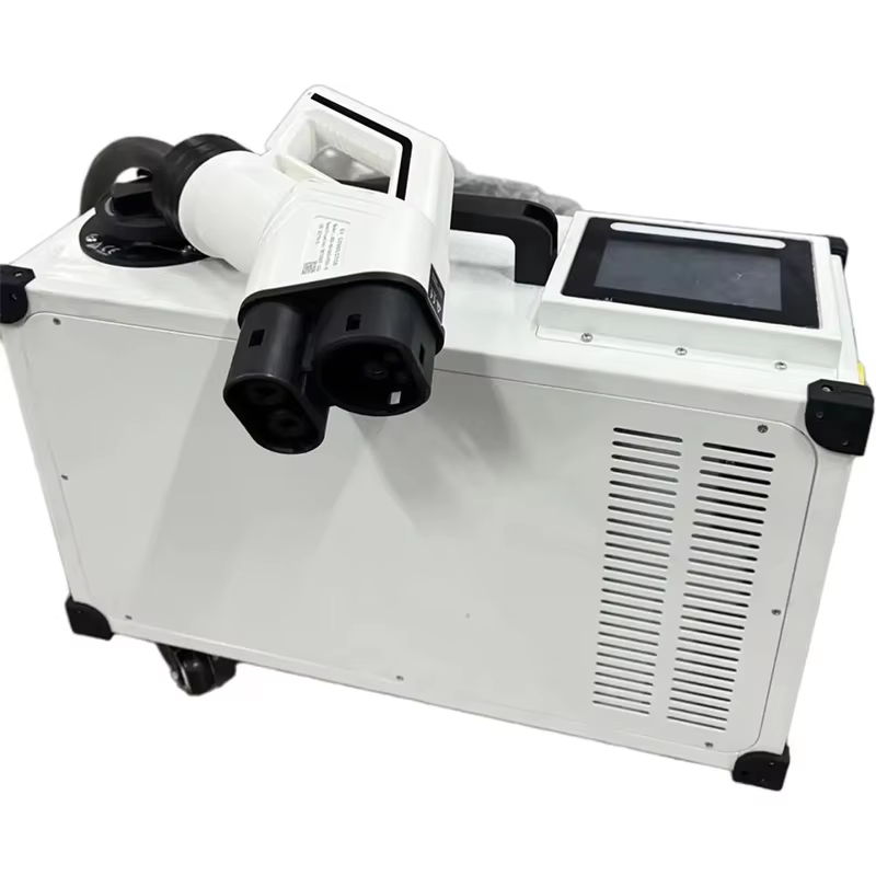 شاحن سريع محمول للسيارات الكهر - مراجعة Portable Dc Fast Charger 20Kw Ccs2 وسعره