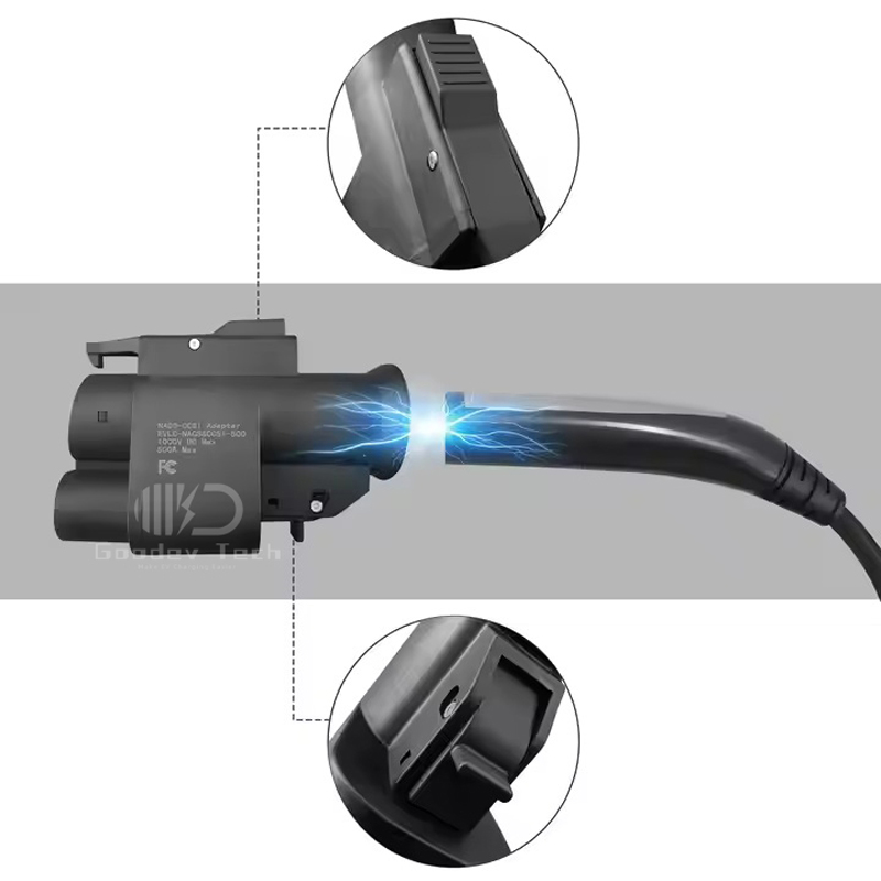 محول تيار مستمر سريع NACS Tesl - مراجعة Ccs2 To Ccs1 Fast Charge Adapter 250Kw وسعره