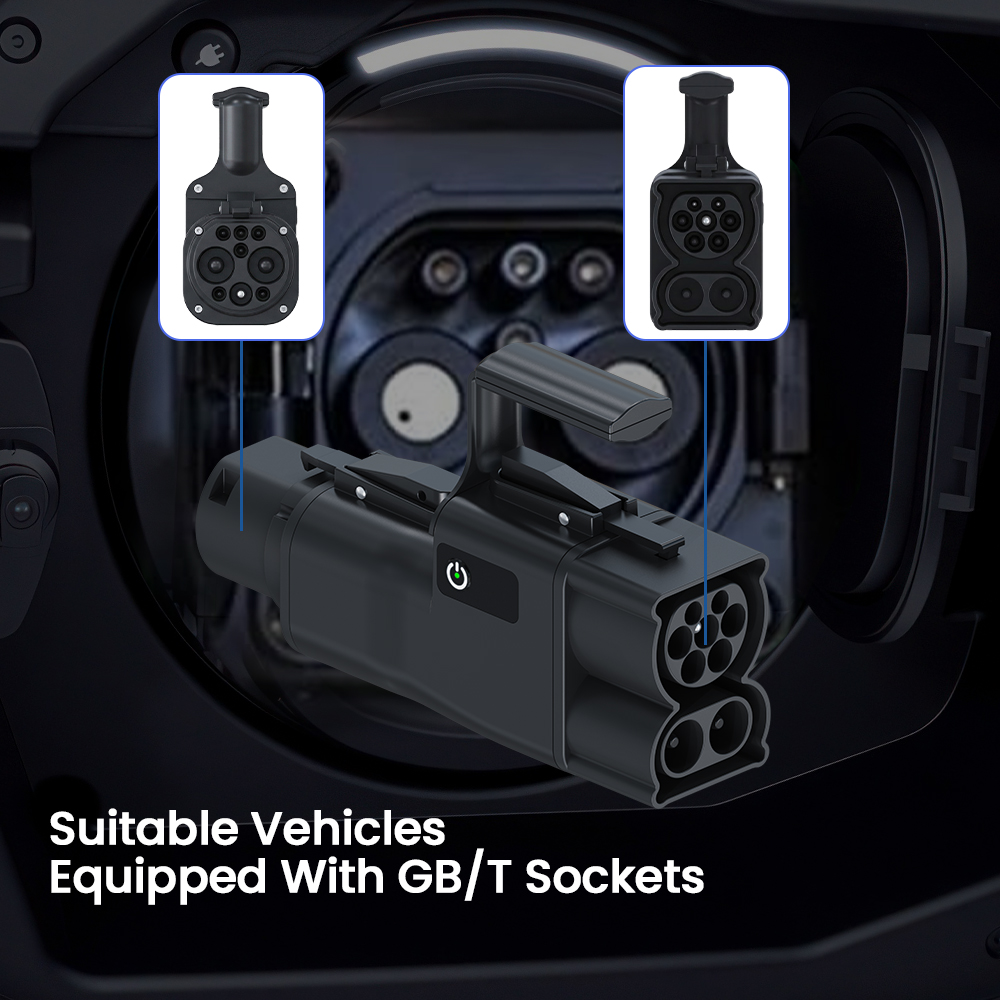 محول EV إلى GB/T ، EVSE 200A ، - مراجعة Gb/T To Ccs2 200A Fast Charging Adapter وسعره