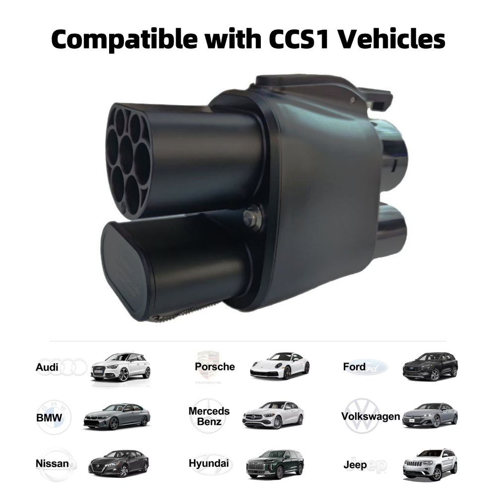 محول شحن السيارات الكهربائية م - مراجعة Ccs2 To Ccs1 Fast Charge Adapter 250Kw وسعره
