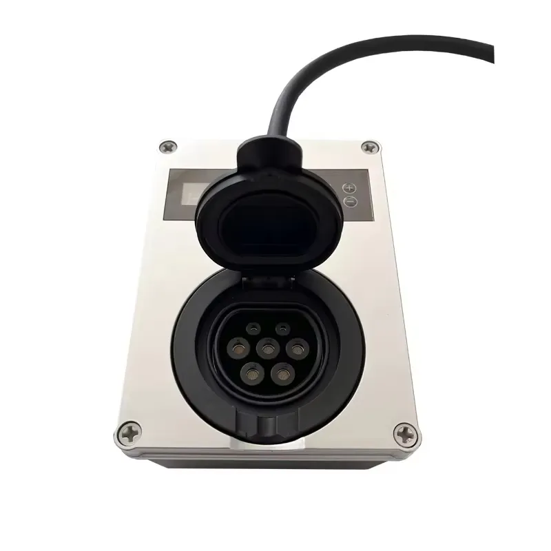 شاحن سيارة كهربائية ذكي صغير 1 - مراجعة Portable Ev Charger 32A Type 2 Cee Plug وسعره