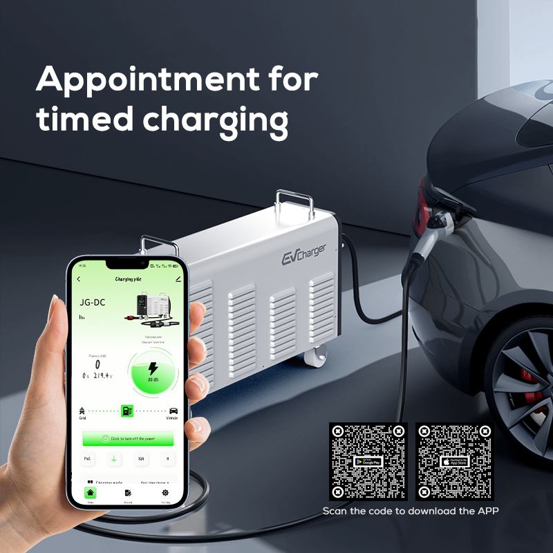 محطات شحن السيارات الكهربائية  - مراجعة Portable Dc Fast Charger 20Kw Ccs2 وسعره