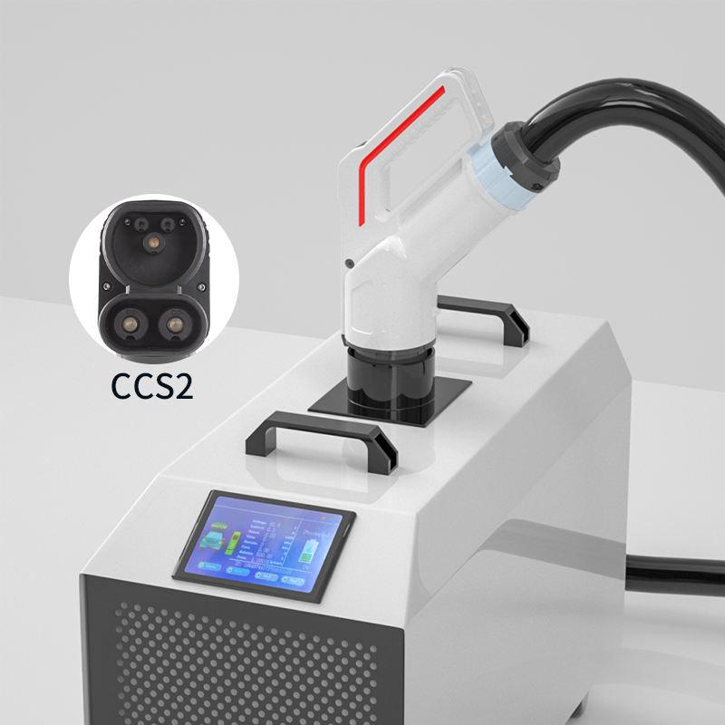 شاحن تيار مستمر متنقل سريع CHA - مراجعة Portable Dc Fast Charger 20Kw Ccs2 وسعره