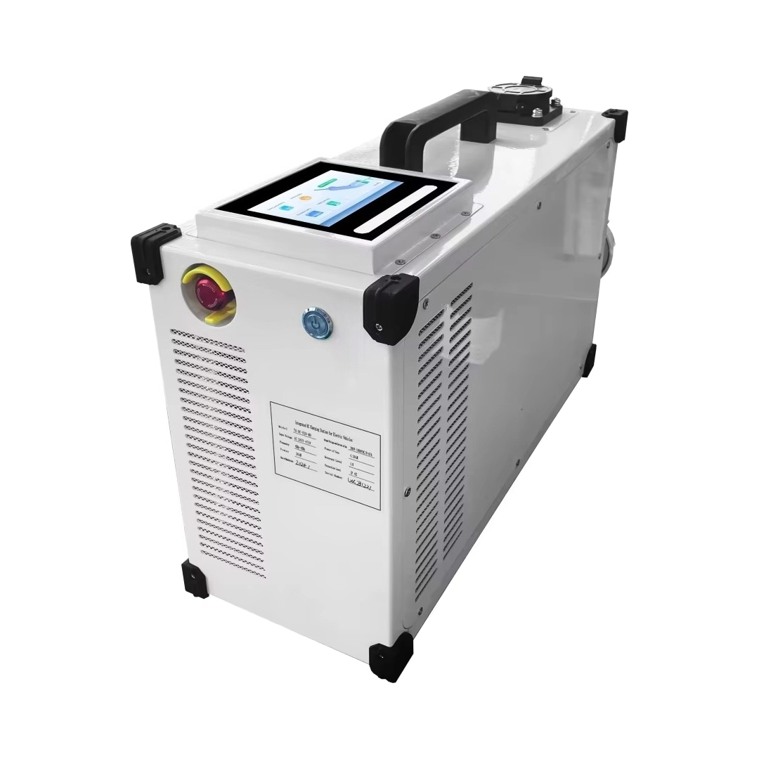 شاحن سيارات كهربائية محمول سري - مراجعة Portable Dc Fast Charger 20Kw Ccs2 وسعره
