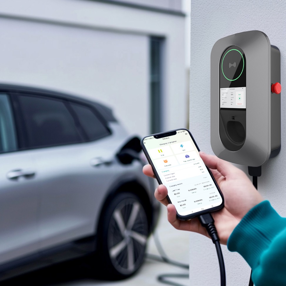 شاحن سيارات كهربائية ذكي جديد  - مراجعة V2H Bidirectional Ev Charger 7Kw وسعره