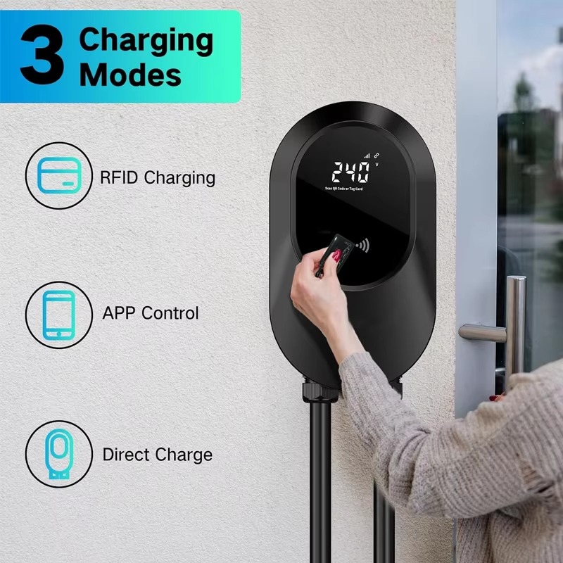 محطة شحن منزلية مثبتة على الحا - مراجعة 22Kw Wallbox Type 2 Ocpp Rfid وسعره
