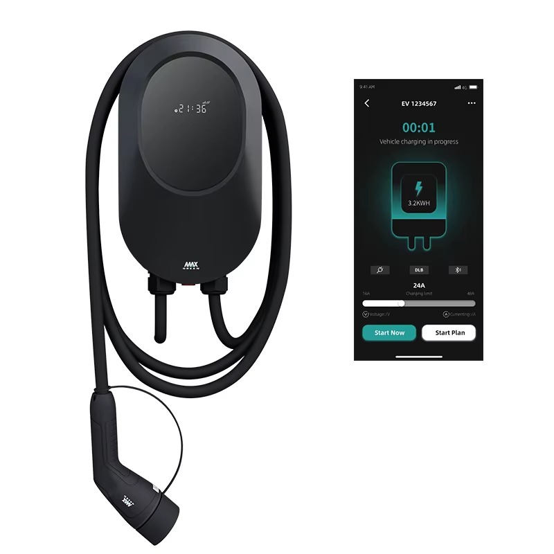 محطة شحن منزلية مثبتة على الحا - مراجعة 22Kw Wallbox Type 2 Ocpp Rfid وسعره